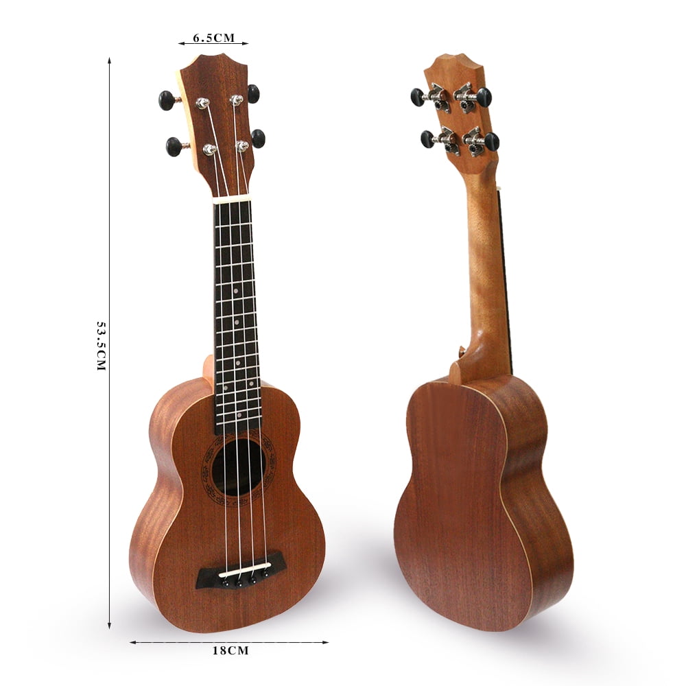 Likegreen 21" Ukulele for Beginner Kids with Free Gig Bag, High-Quality Wood