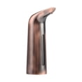 thumbnail image 2 of Dispensador automático de jabón sin contacto, dispensador de jabón líquido espumoso compacto para encimera, tecnología infrarroja avanzada, decoración Cobre, 2 of 9