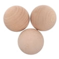 thumbnail image 1 of 3pcs Beech Wood Croquet Golf Ball Set For Outdoor Lawn Games Durable And Fun For Family Gatherings And Backyard Activities, 1 of 8