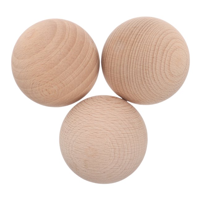 3pcs Beech Wood Croquet Golf Ball Set For Outdoor Lawn Games Durable And Fun For Family Gatherings And Backyard Activities