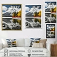 thumbnail image 4 of Designart "Canada Beautiful horizon Black II" Canada Floater Framed Canvas Print, 4 of 7
