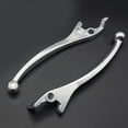 thumbnail image 3 of Yimiti 1 Pair Left& Right Handbrake Lever For Motorcycle Electric Vehicle,White L+R, 3 of 9