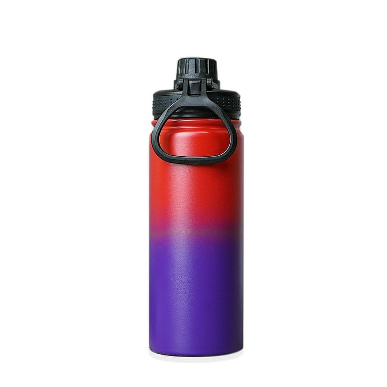 H2 Hydrology Water Bottle Insulated - Stainless Steel Hot & Cold Water Bottle, Wide Mouth Sports Flask, Leakproof Vacuum Sports Bottle, Double Wall