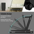 thumbnail image 6 of Costway 4.75HP 2 In 1 Folding Treadmill W/Remote APP Control Black, 6 of 8