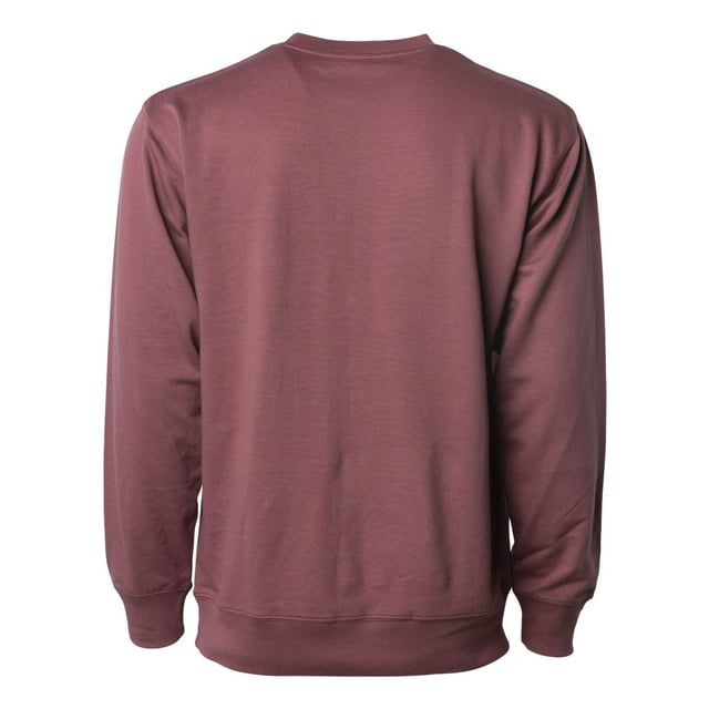 Independent Trading Co. Icon Unisex Lightweight Loopback Terry Crewneck Sweatshirt