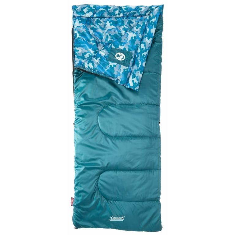 Coleman Kids 45°F Sleeping Bag for Children up to 5ft 5in Tall