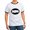 Black/White, variant on - Psi Upsilon Handshake T Shirt - 100% Cotton Ringed T-Shirt