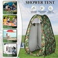 thumbnail image 4 of Ktaxon Camping Shower Tent, Portable Pop Up Changing Tent, Waterproof Dressing Room Privacy Tent for Camping Beach, Camouflage, 4 of 9