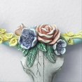 thumbnail image 4 of Cow Skull Wall Pendant Succulents Flower Cow Head Miniature L, 4 of 5