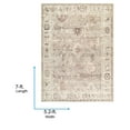thumbnail image 3 of Livabliss x Becki Owens Marlene Vintage Medallion Area Rug,5'2" x 7',Off-White/Brown, 3 of 6