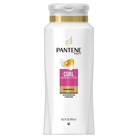 Pantene Pro-V Curl Perfection Shampoo, 20.1 fl oz (Best Shampoo For Thick Wavy Frizzy Hair)