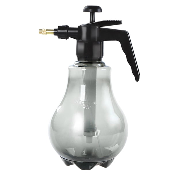 WORGEOUS 1pc 1.5L Pulverizador de botella de rociado a presión de aire Hervidor de rociado vacío Herramienta de riego de olla de riego en miniatura de jardín recargable (gris)