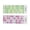 Multicolor C, variant on YAHHU 2pcs Keyboard Stickers Colorful English Language Dustproof Waterproof Coating PVC Material Computer Keycaps Stickers A 10 inches / 25.4 cm