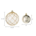 thumbnail image 5 of 62 Count White and Gold Shatterproof Christmas Ornaments, by My Texas House, 5 of 5