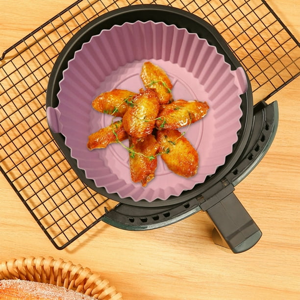 TIMIFIS Food Grade Silicone Air Fryer Silicone Pot Easy Cleaning