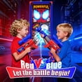 thumbnail image 7 of Aogsiyt Shooting Toy Set for Kids with Spider Target, 2 Air Pump Launchers & 24 Foam Balls, Indoor Outdoor Action Games, Birthday Gifts for Boys Age 3-12, 7 of 7