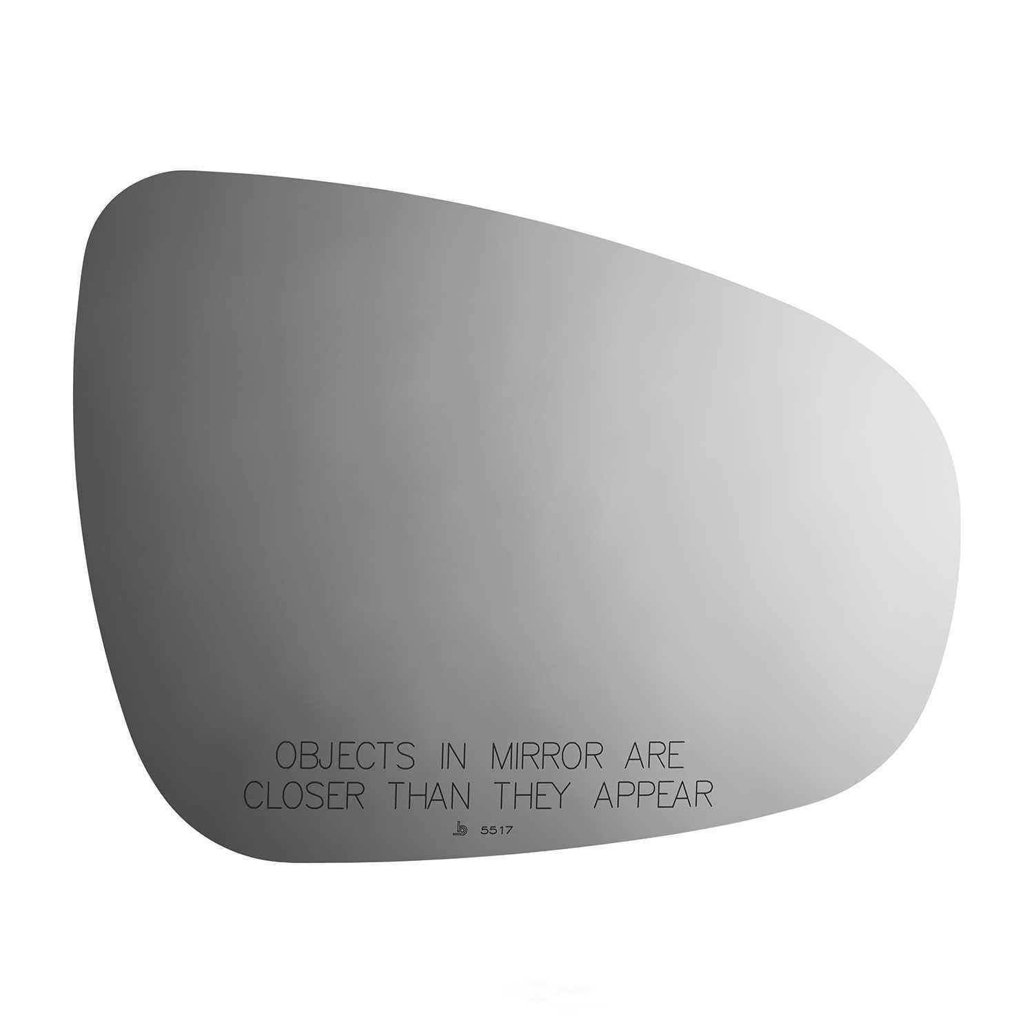 Burco 5517 Passenger Side Convex Replacement Mirror Glass for Lexus CT200H