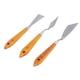 thumbnail image 4 of Cuchillo de paleta, cuchillo de pintura al óleo acrílico en forma de acero inoxidable colgante, espátula, mango de haya, cuchillo de paleta, 4 of 8