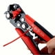 thumbnail image 5 of Alicates pelacables autoajustables. Cortador pelacables ajustable de alta resistencia. Herramienta multifuncional para pelar cables eléctricos. Alicates automáticos para cortar y engarzar cables., 5 of 7