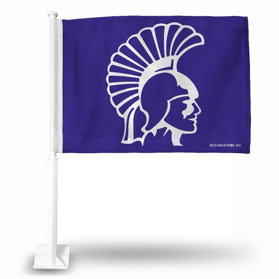 Winona State Warriors 11X14 Window Mount 2-Sided Car Flag