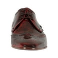 thumbnail image 4 of Jeffery West Polished Leather Shoes, Red, 4 of 9