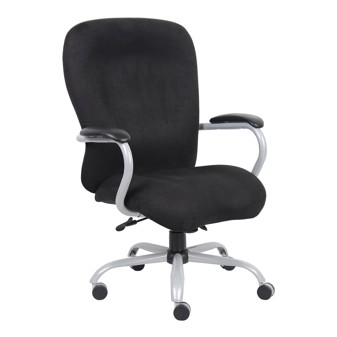 Boss Office & Home Big Man's Microfiber 350-lb. Capacity Office Chair, Black - image 3 of 3