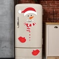 thumbnail image 3 of Mueco De Nieve Etiqueta Engomada Del Refrigerador Expresión Impermeable Decoración Navidea Sunnimix Imanes de refrigerador, 3 of 8