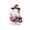 Pink, variant on Halloween Ghost Figurines Decor Small Resin Desk Statue Decorations for Tiered Tray, Gifts for Women White