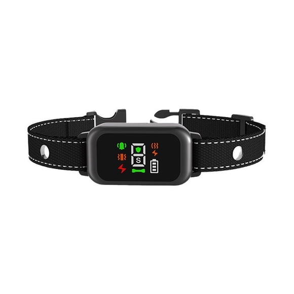 Bark Collar,Bark Collar for Large Medium Small Dogs,Rechargeable Anti Bark Training Collar with 7 Adjustable Sensitivity, Barking Collar with Beep Vibration (BLACK)