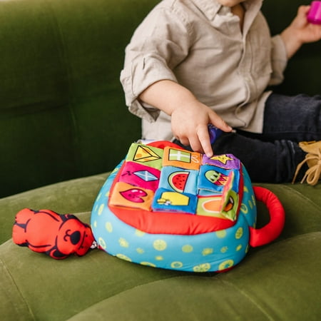 Melissa & Doug - Take-Along Shape Sorter Baby & Toddler Toy