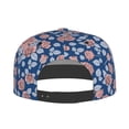 thumbnail image 4 of Fotbe Rose Flowers Flat Bill Visor Cap Classic Snapback Hat Polyester Foam Trucker Hat Trucker Cap Adjustable Baseball Cap, 4 of 9