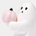 thumbnail image 2 of Bonita Estatua Calabaza Con Fantasma Halloween Mesa, 2 of 3