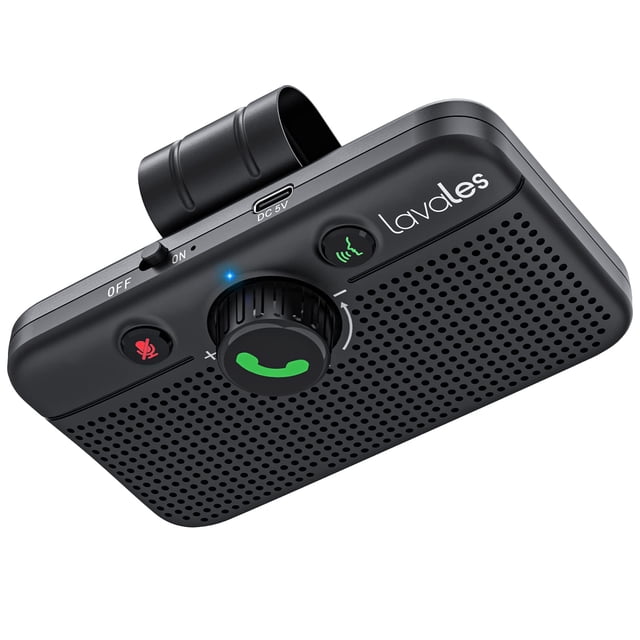 Altavoz Bluetooth para coche Altavoz Bluetooth 5.3 para coche Lavales