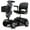 Gray, variant on 4 Wheel Mobility Scooter for Seniors Adults,Electric Mobility, 20''W Armrest, Windshield, Rear Suspension, LED Light, Cup Holder, USB Charge Port, Gift Flag, 300lbs, 16 Miles Long Range, Blue