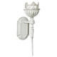 thumbnail image 3 of Candelabros de pared para velas de té, candelabros rústicos para interiores, fiestas, salas de estar, repisas y comedores. Blanco, 3 of 8