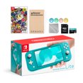 thumbnail image 1 of Nintendo Switch Lite Turquoise with Super Bomberman R, Mytrix 128GB MicroSD Card and Accessories NS Game Disc Bundle Best Holiday Gift, 1 of 6