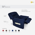 thumbnail image 2 of Sillón Reclinable Onstore Reposet Paris Lino Marino, 2 of 10