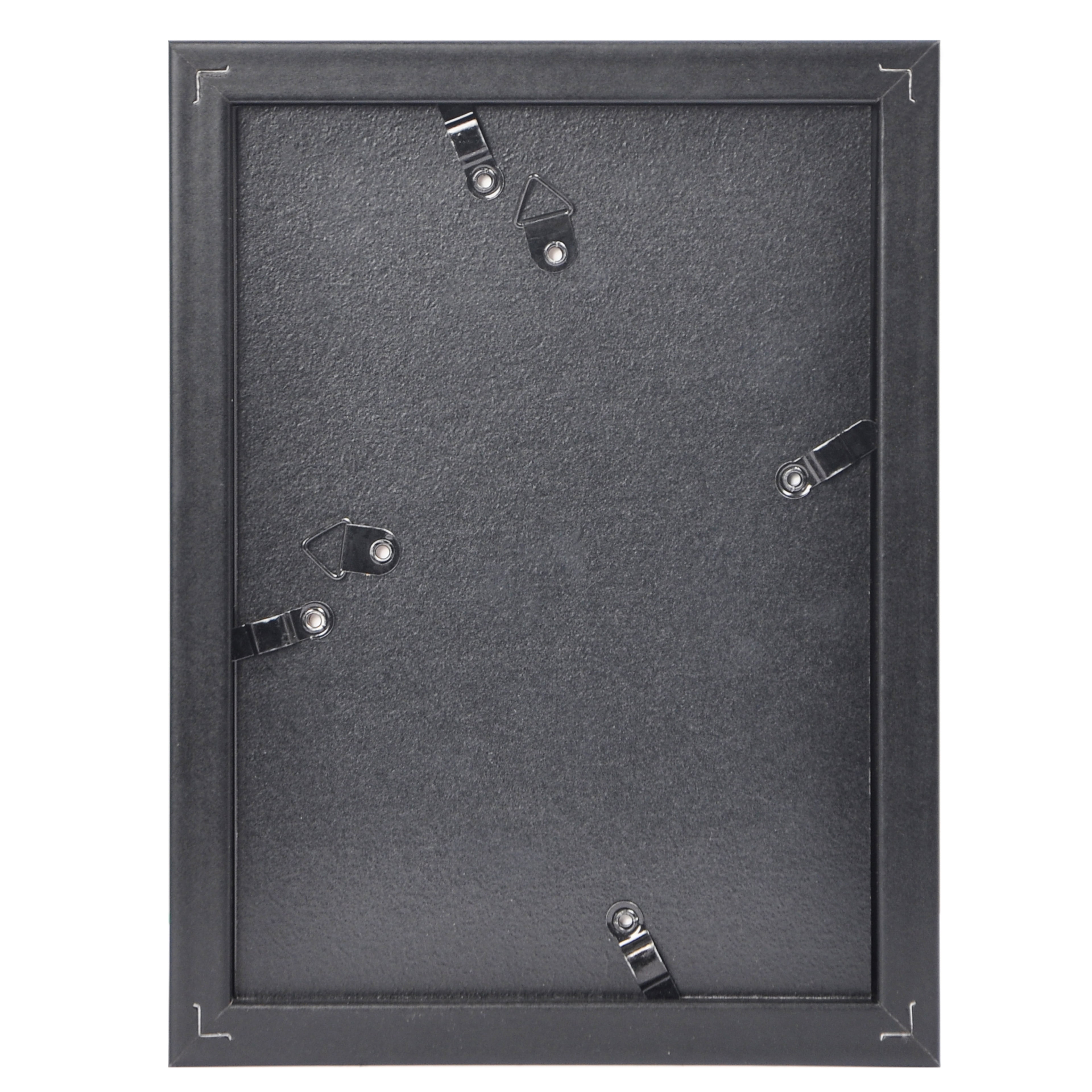 5" x 7" Black Shadow Box by Studio Décor - Easy Back Loading Frame Includes Pre-attached Hanging Hardware - Horizontal or Vertical Display - 4 Pack