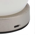 thumbnail image 3 of Lampe de table portable rechargeable, 3 modes de couleur, alimentée par batterie USB, sans fil, pour la maison, le camping et l'extérieur, 3 of 4
