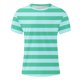 thumbnail image 4 of Camisetas de Manga Larga para Hombres Imprimir Fallow Cuello Redondo Camiseta, Moda Casual Manga Corta Mezcla de Algodón/Lino, 4 of 5