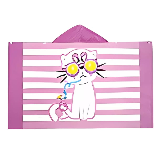 Toalla De Baño Con Capucha Para Niños Poncho De Surf Para Bebés Bata Suave Y Envolvente Para Niños Pequeños Para Ducha/Playa/Piscina 50 X 30 Toalla Grande Envolvente