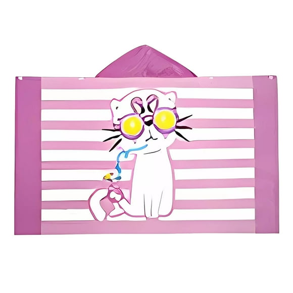 Toalla de baño con capucha para niños Bebé Surf Poncho Niños Pequeños Suave Envoltura Real Albornoz cambiador para Niño Niña Ducha/Playa/Piscina Niño Cover Ups 50 "x30" Envoltura de toalla grande