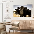 thumbnail image 5 of Elephant Stock Black Angus Cattle Wall Art - Horizontal Canvas Wall Art - Living Room Wall Decor - Animal Canvas - Beige And Black Decor - 12" x 8", 5 of 8