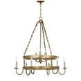 thumbnail image 2 of Safavieh Crowley 31 in. Dia. Adjustable Chandelier, Gold, 2 of 7
