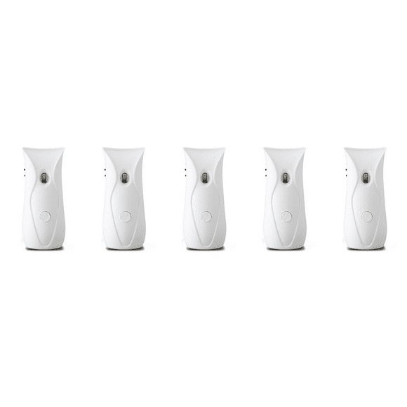 5X Automatic Air Freshener Dispenser Bathroom Timed Air Freshener Spray Wall Mounted, Automatic Scent Dispenser for Home
