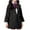 Black, variant on Busydd Boys Jacket 1-13 Years Fashion Solid Color Lapel Unisex Kids Trench Coat Casual Button Long Sleeve Girls Jacket Formal Performance Suit Jackets 3-4 Years