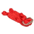 thumbnail image 2 of Abrigo con capucha para perros Espesar algodón acolchado Protección de invierno Chaqueta cálida para perros con bolsillos para perros grandes Rojo 3XL, 2 of 5