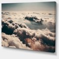 thumbnail image 2 of Sky above Dark Heavy Clouds - Contemporary Landscape Canvas Art, 2 of 3