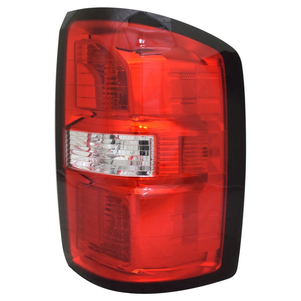 New Standard Replacement Passenger Side Tail Light Assembly, Fits 2016