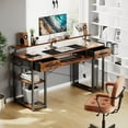 48 inch Computer Desk with Keyboard Tray, Gaming Writing Desk with